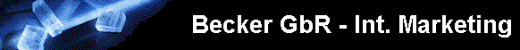  Becker GbR - Int. Marketing 